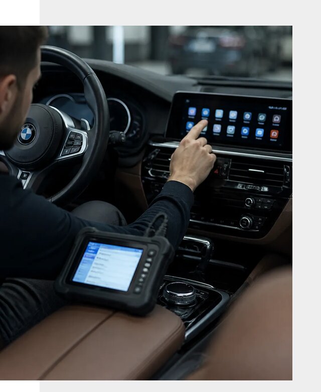 Установка приложений и мультимедиа сервисов BMW в Усолье-Сибирском