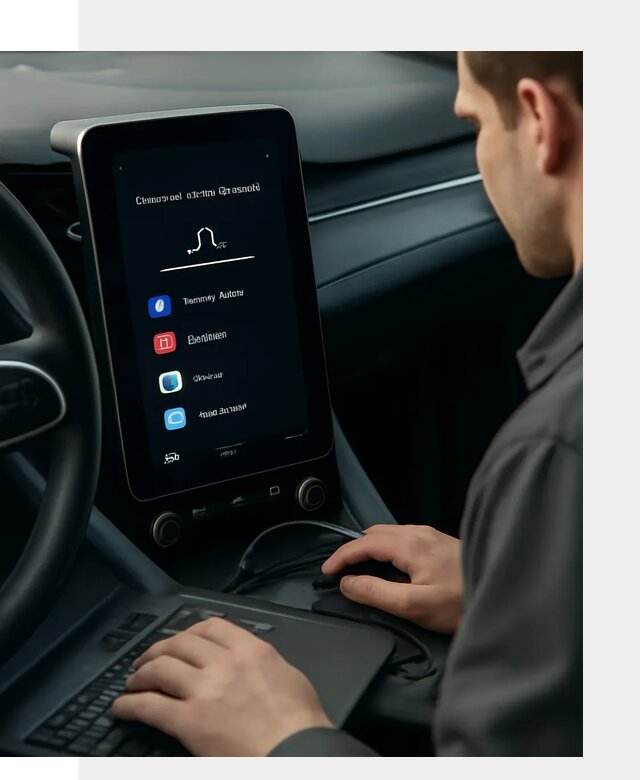 Установка приложений Lynk Co на автомобиль в Усолье-Сибирском